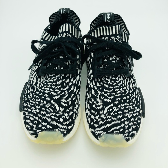 Men’s Adidas NMD R1 PK Original ZebraBlack Shoes 8 main image 4